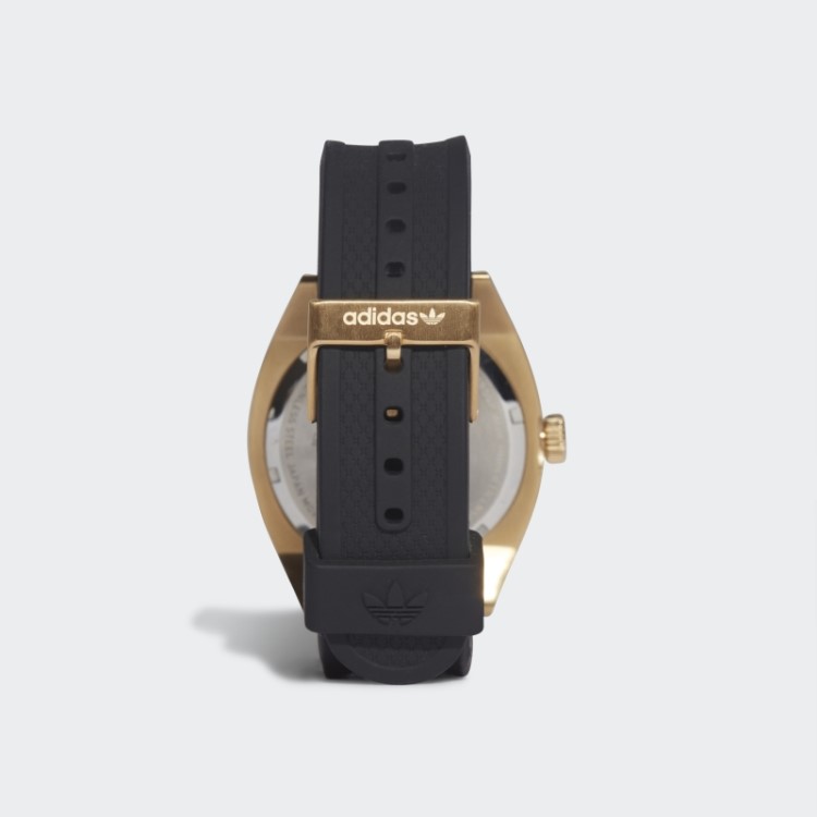 Adidas Edição Dois Relógio Dourado Metálico