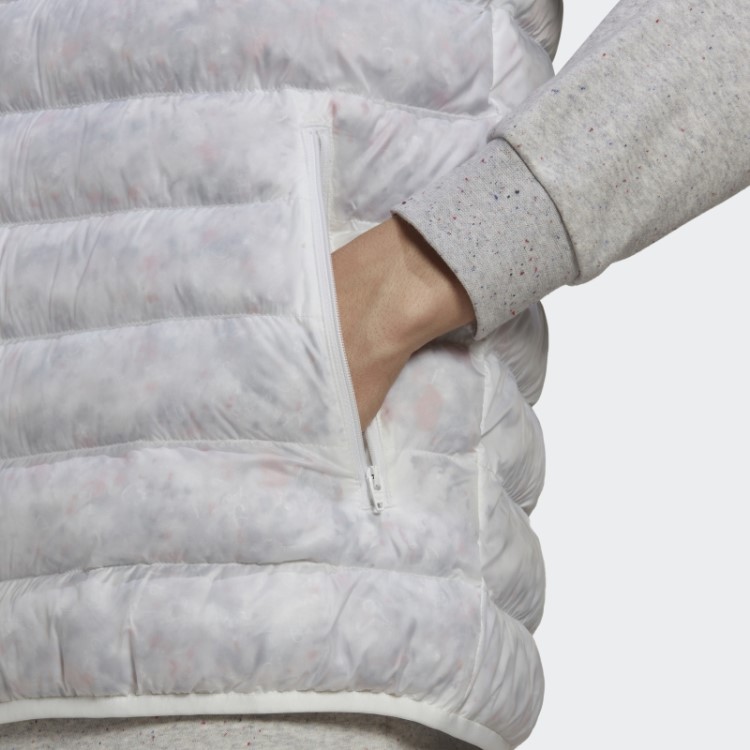 Colete Adidas White Essentials+ Feito Com A Natureza