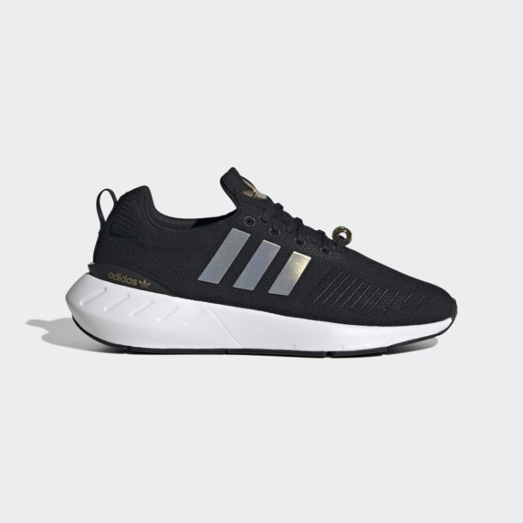 Tênis Adidas Swift Run 22 Dourado Metalizado