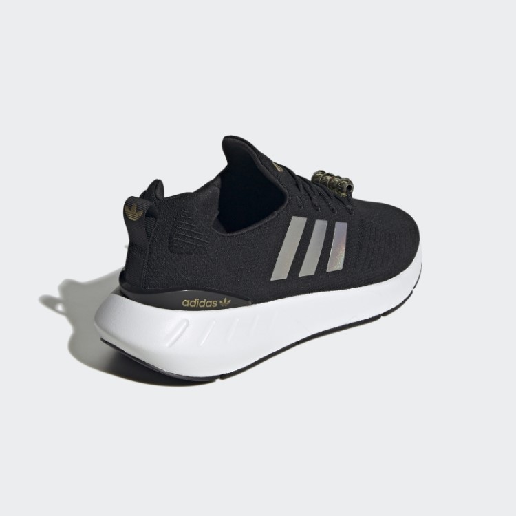 Tênis Adidas Swift Run 22 Dourado Metalizado