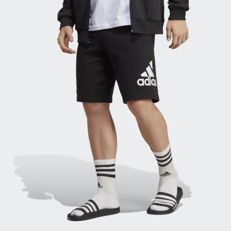 Shorts French Terry Essentials Big Logo Adidas Preto