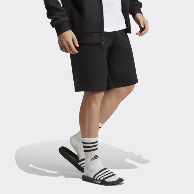 Shorts French Terry Essentials Big Logo Adidas Preto