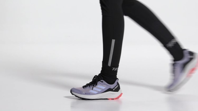Tênis De Corrida Terrex Trail Rider Gore-tex Para Trilha Violeta Adidas