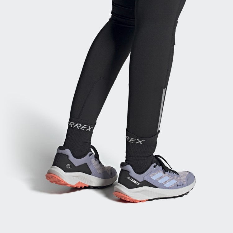 Tênis De Corrida Terrex Trail Rider Gore-tex Para Trilha Violeta Adidas