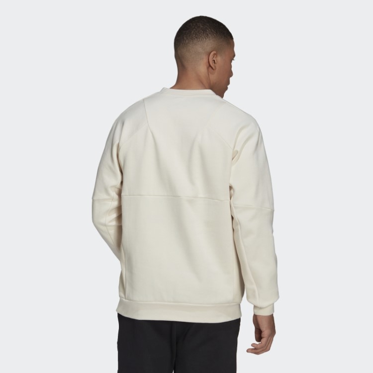 Moletom Branco Projetado Para Gameday Crew Adidas
