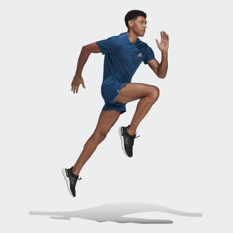Bermuda De Corrida X-city Marinho Adidas