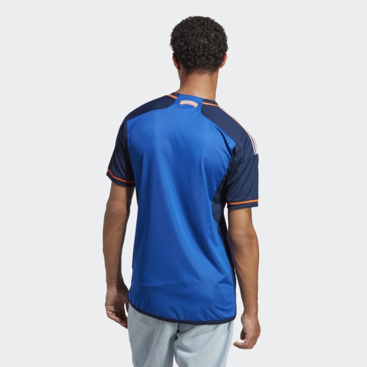 Azul Fc Cicinnati 23/24 Home Autêntico Jersey Adidas