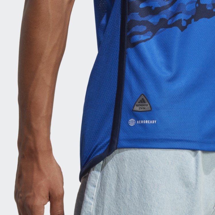Azul Fc Cicinnati 23/24 Home Autêntico Jersey Adidas
