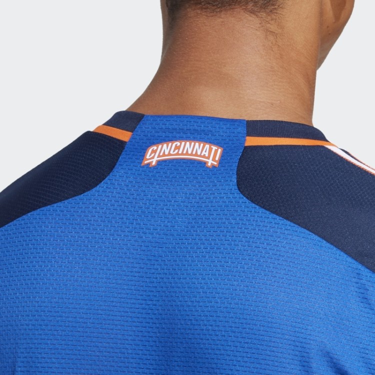 Azul Fc Cicinnati 23/24 Home Autêntico Jersey Adidas