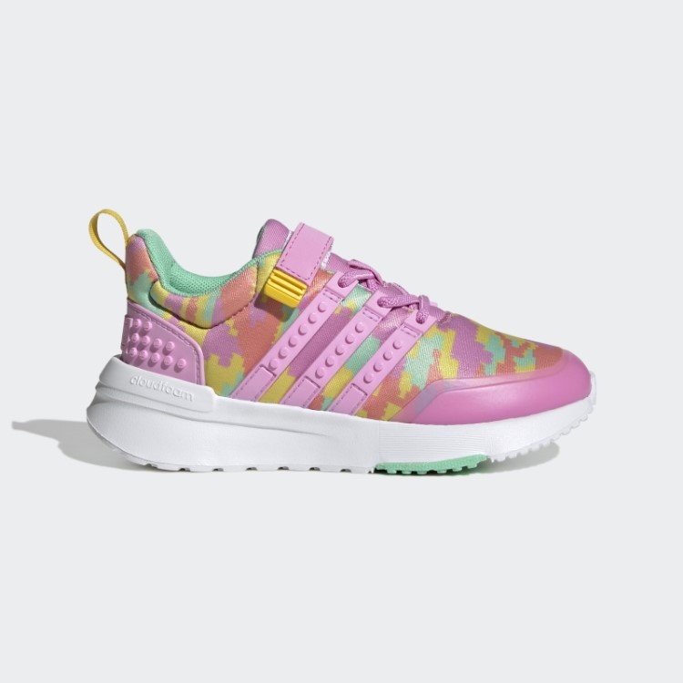 Adidas X Lego Racer Tr21 Cadarço Elástico E Top Strap Sapatos Orquídea Quente