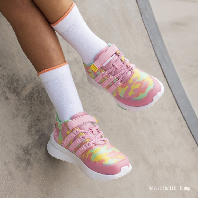 Adidas X Lego Racer Tr21 Cadarço Elástico E Top Strap Sapatos Orquídea Quente