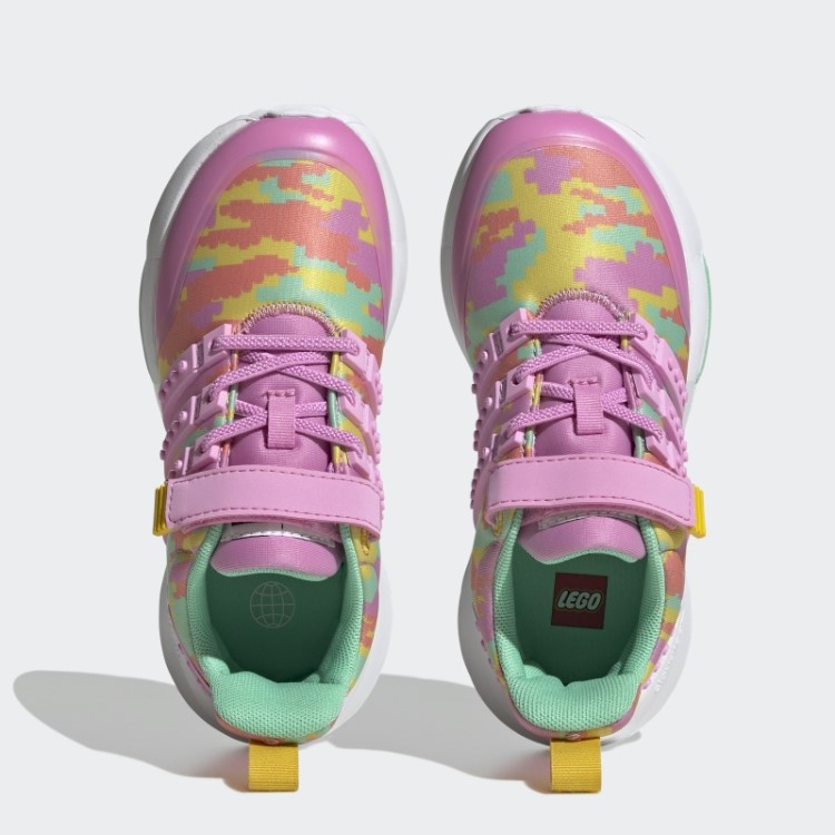 Adidas X Lego Racer Tr21 Cadarço Elástico E Top Strap Sapatos Orquídea Quente