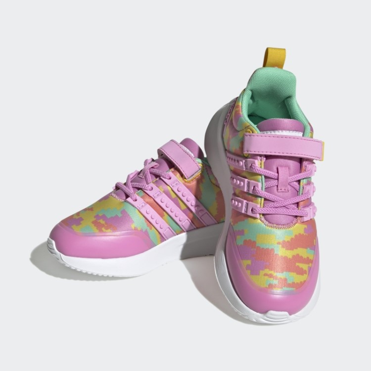 Adidas X Lego Racer Tr21 Cadarço Elástico E Top Strap Sapatos Orquídea Quente