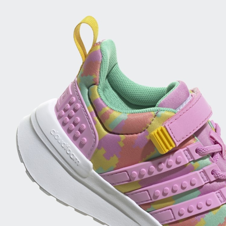 Adidas X Lego Racer Tr21 Cadarço Elástico E Top Strap Sapatos Orquídea Quente
