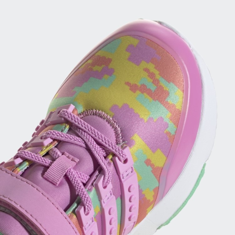 Adidas X Lego Racer Tr21 Cadarço Elástico E Top Strap Sapatos Orquídea Quente