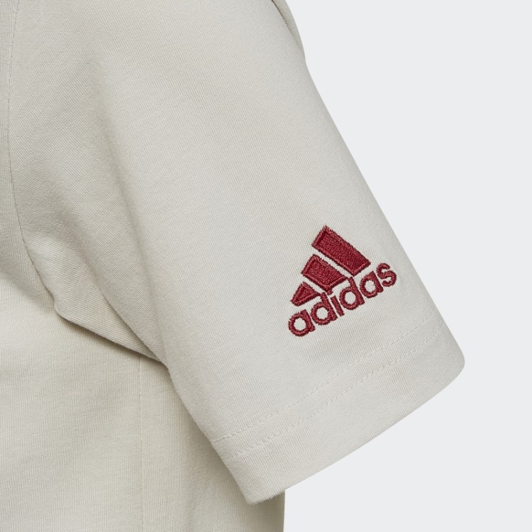 Adidas Fifa World Cup 2022 Oficial Emblema Camiseta Talco
