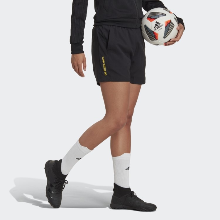 Shorts Preto Cintura Alta Adidas Tiro Rfto