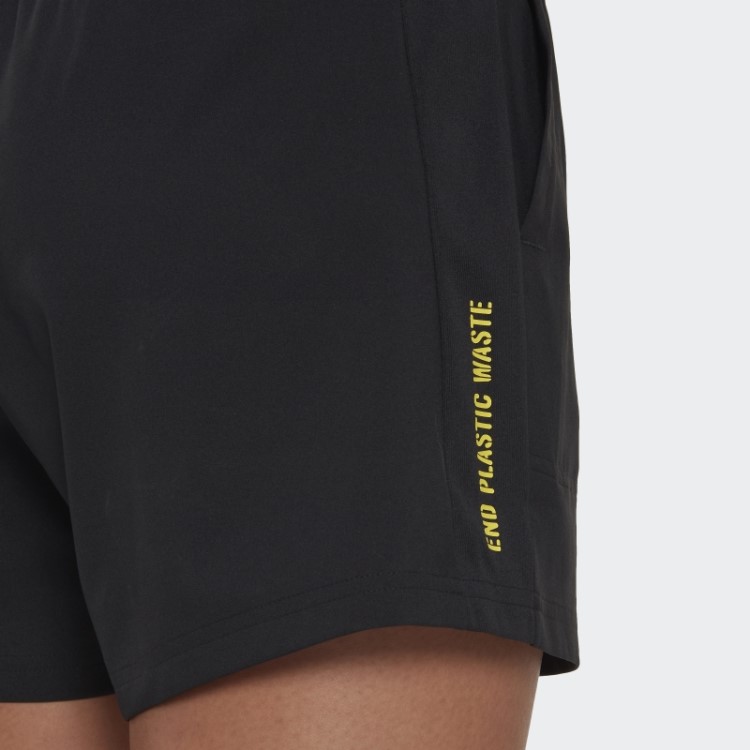 Shorts Preto Cintura Alta Adidas Tiro Rfto