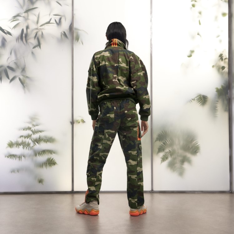 Calça Cargo Camuflada Aop (todos Os Gêneros) Adidas