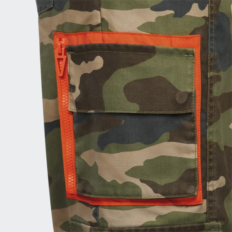 Calça Cargo De Lona (todos Os Gêneros) Adidas Aop Camo