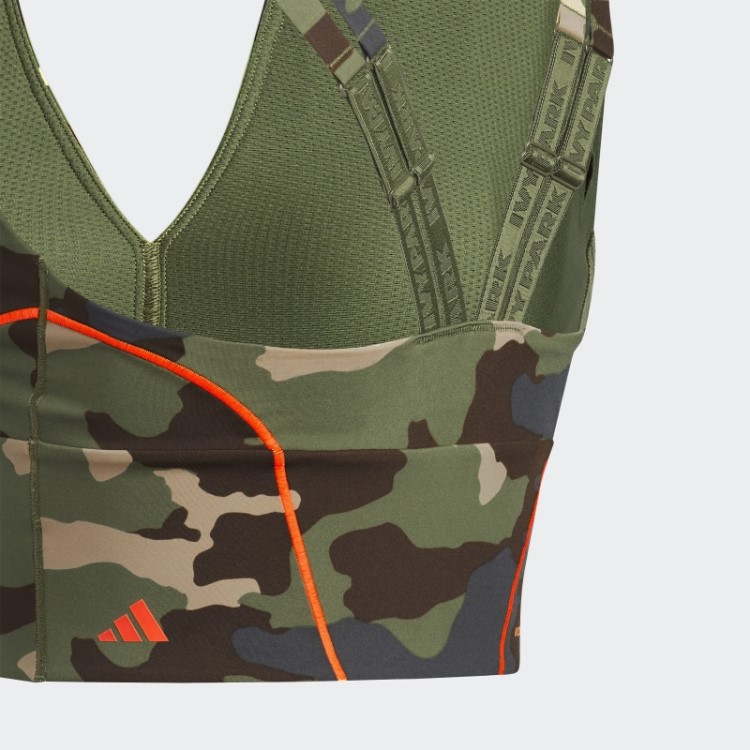 Sutiã Triangular Aop Camo Adidas