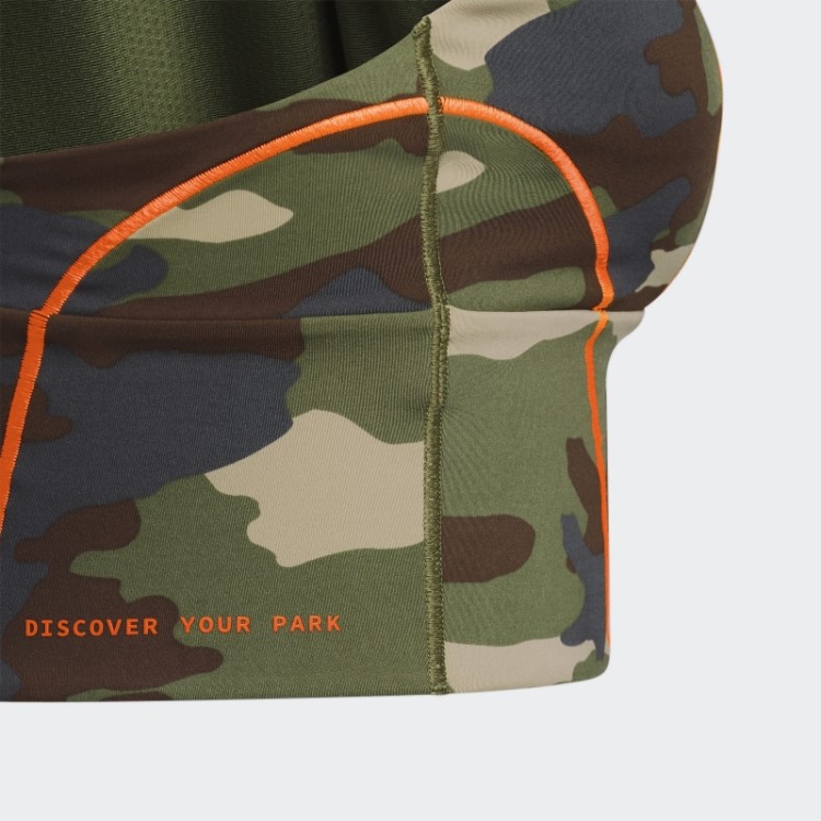 Sutiã Triangular Aop Camo Adidas