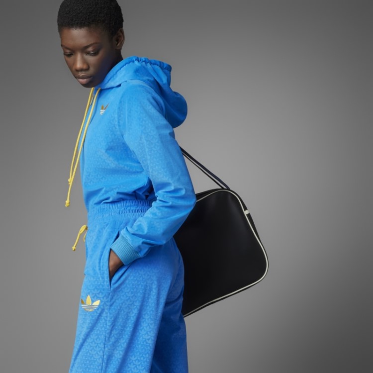 Blue Bird Adicolor Heritage Now Moletom Com Capuz Aveludado Adidas