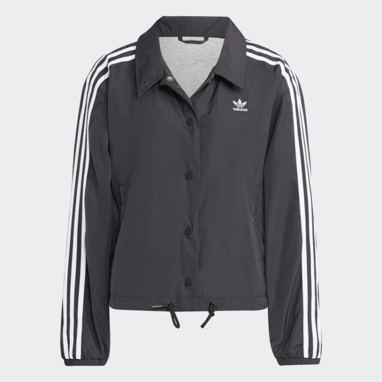 Adidas Adicolor Classics 3 Listras Jaqueta Coach Preta
