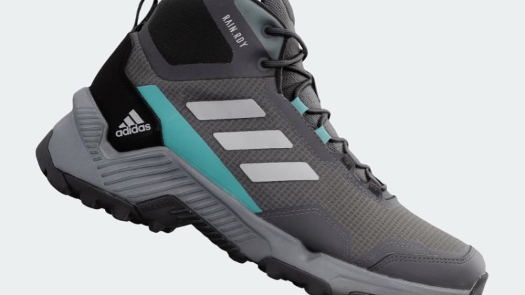 Tênis De Caminhada Adidas Grey Eastrail 2.0 Mid Rain.rdy