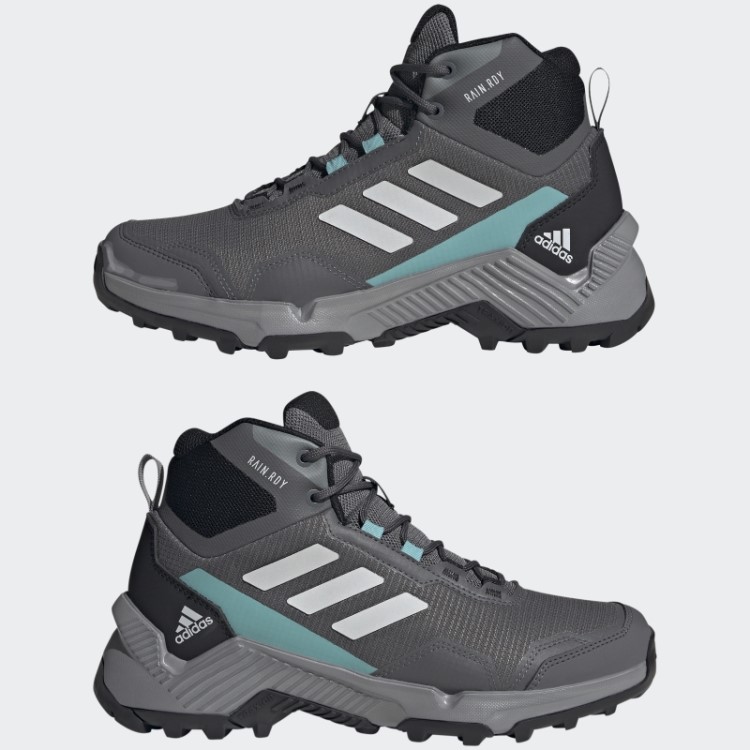 Tênis De Caminhada Adidas Grey Eastrail 2.0 Mid Rain.rdy