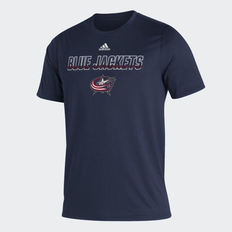 Camiseta Azul Marinho Adidas Jaquetas