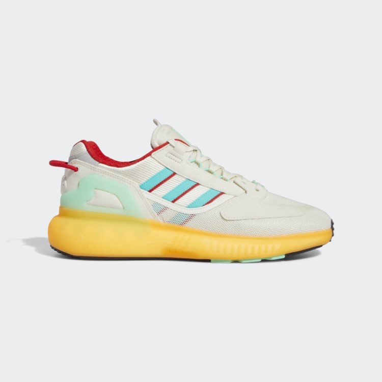 Tênis Branco Adidas Zx 5k Boost
