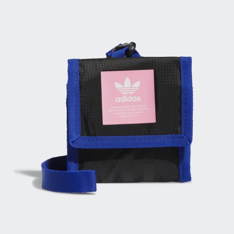 Bolsa Transversal Adidas Com Cordão Azul