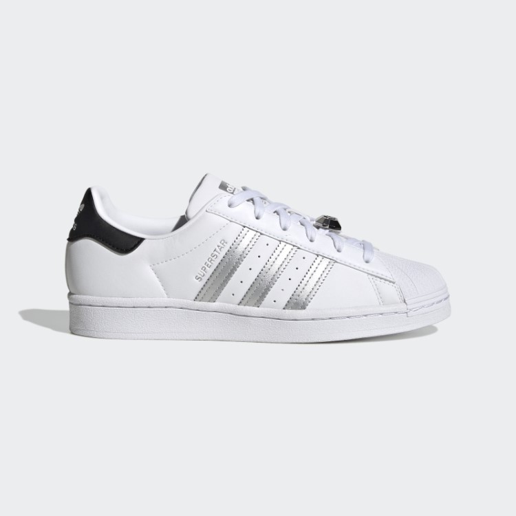 Sapatos Adidas Superstar Prata