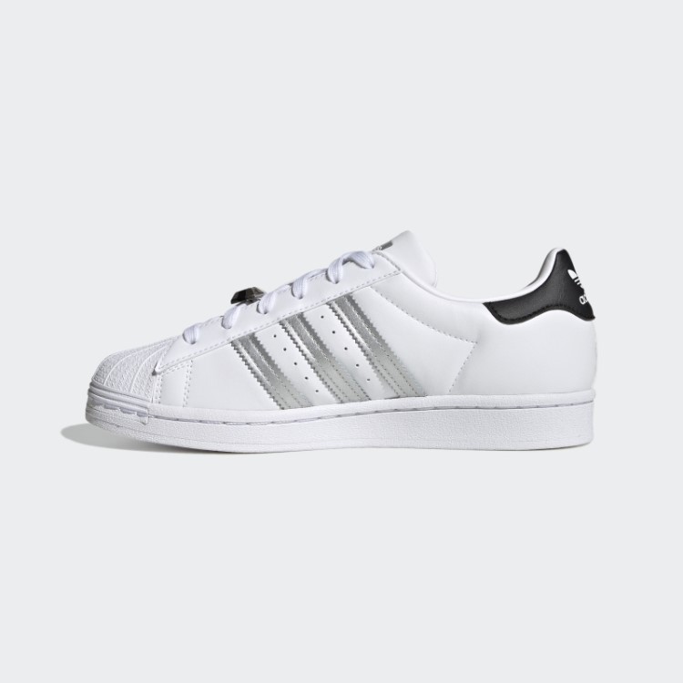 Sapatos Adidas Superstar Prata