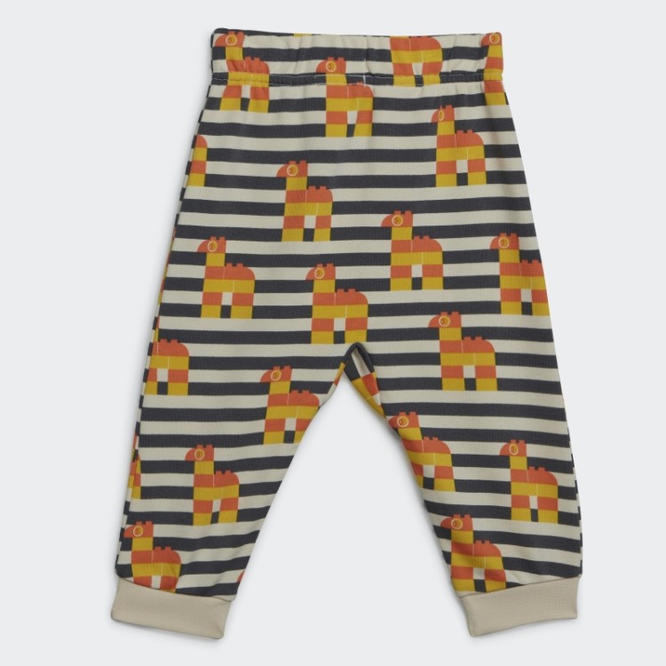 Conjunto De Camiseta E Calça Adidas X Classic Lego Fashion Amarelo