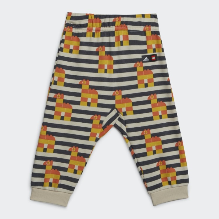 Conjunto De Camiseta E Calça Lego Adidas X Classic Amarelo Quente