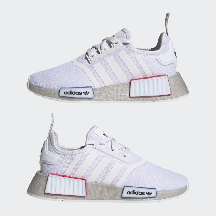 Adidas Nmd-r1 Sapatos Refinados Cinza Elegante