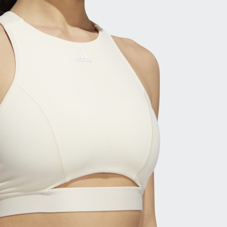 Sutiã De Suporte Médio Coreflow Adidas Branco