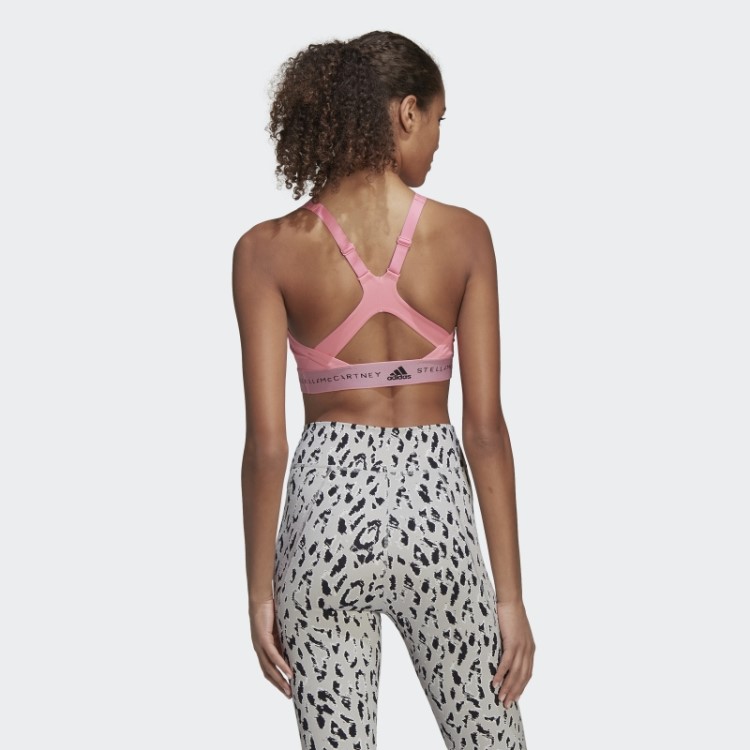 Adidas By Stella Mccartney Truepurpose Sutiã De Suporte Médio Moda Rosa