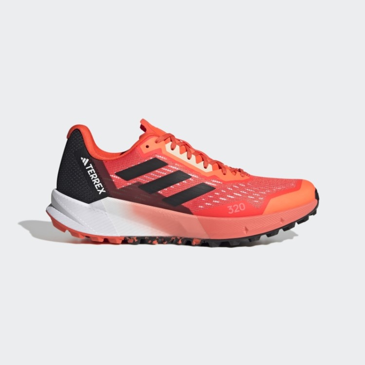 Tênis De Corrida De Trilha Laranja Adidas Terrex Agravic Flow 2.0