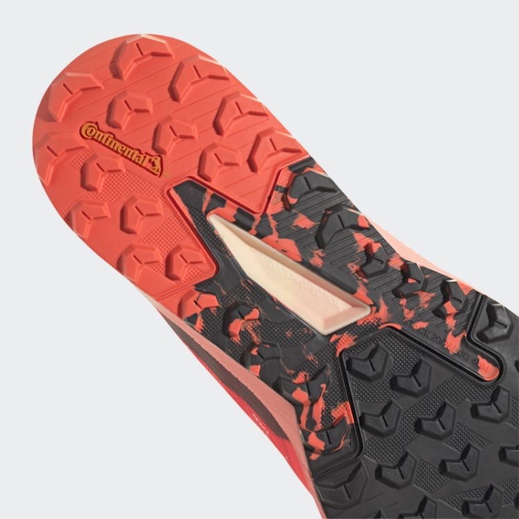 Tênis De Corrida De Trilha Laranja Adidas Terrex Agravic Flow 2.0