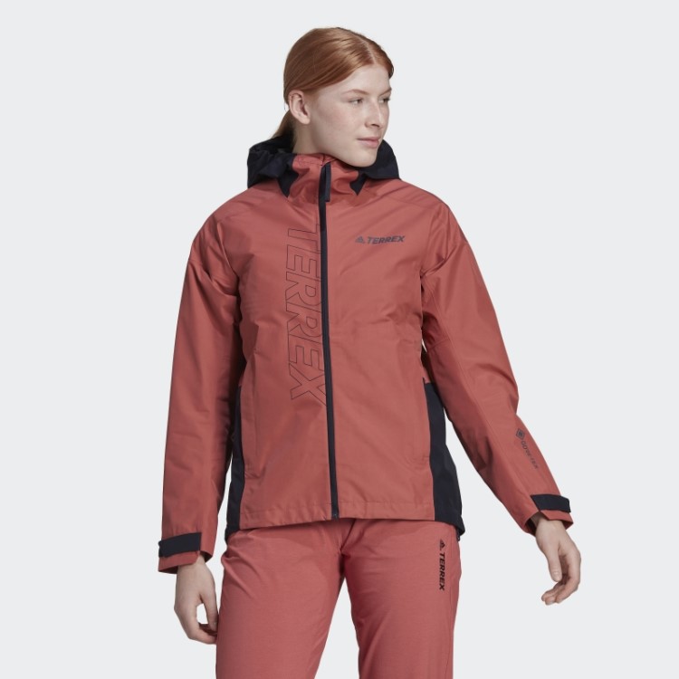 Jaqueta De Chuva Vermelha Terrex Gore-tex Paclite Adidas