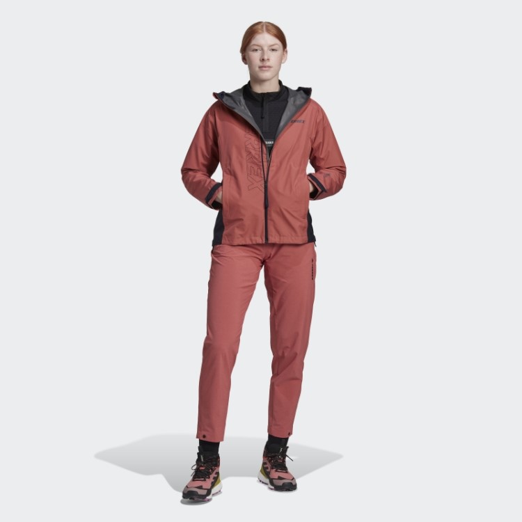 Jaqueta De Chuva Vermelha Terrex Gore-tex Paclite Adidas