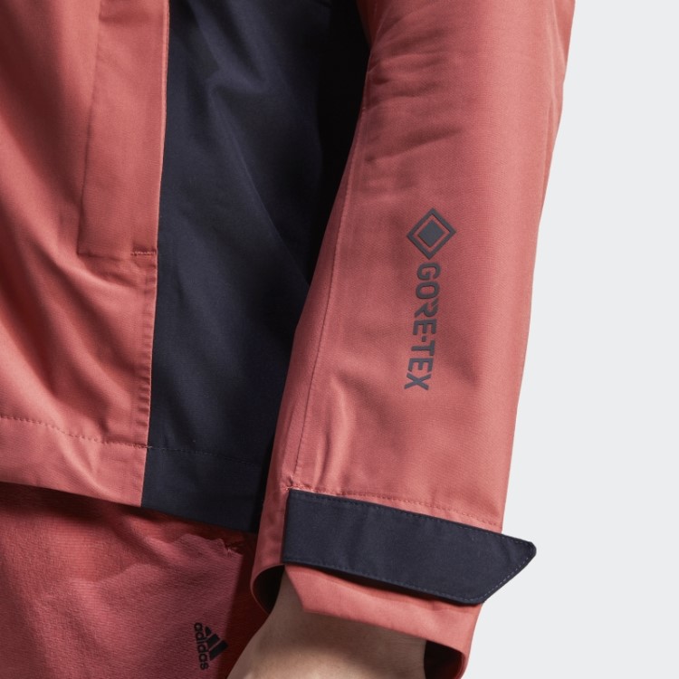 Jaqueta De Chuva Vermelha Terrex Gore-tex Paclite Adidas