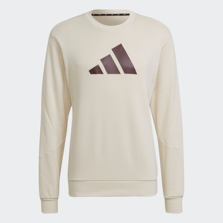 Moletom Da Tripulação Dos ícones Do Futuro Adidas Branco