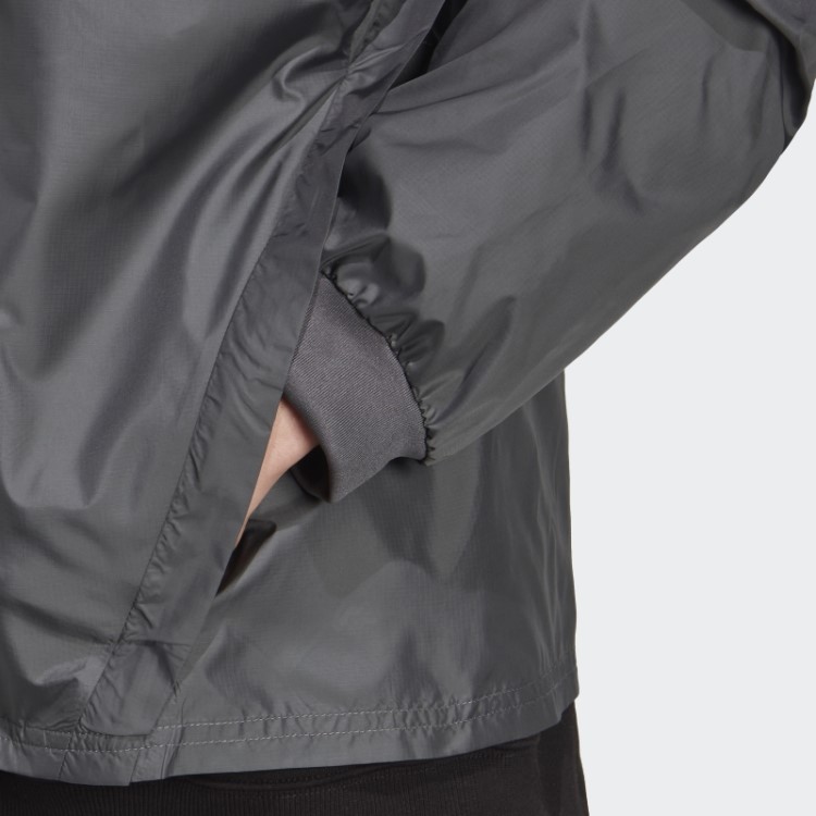 Jaqueta Esportiva Com Zíper Completo 4 Gameday Cinza Adidas