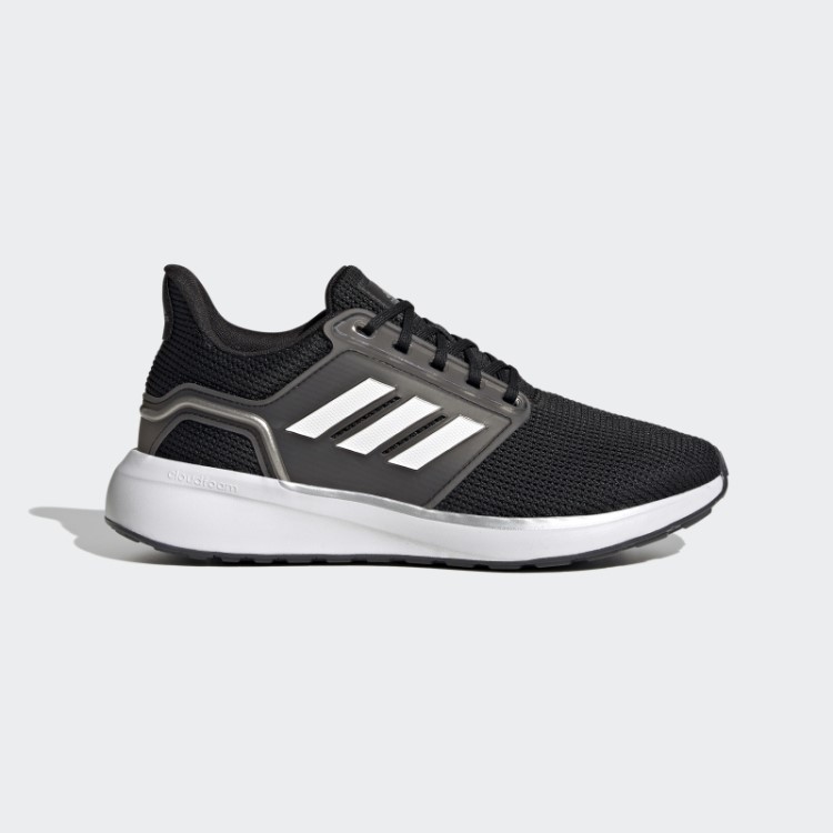 Tênis De Corrida Adidas Eq19 Prateado