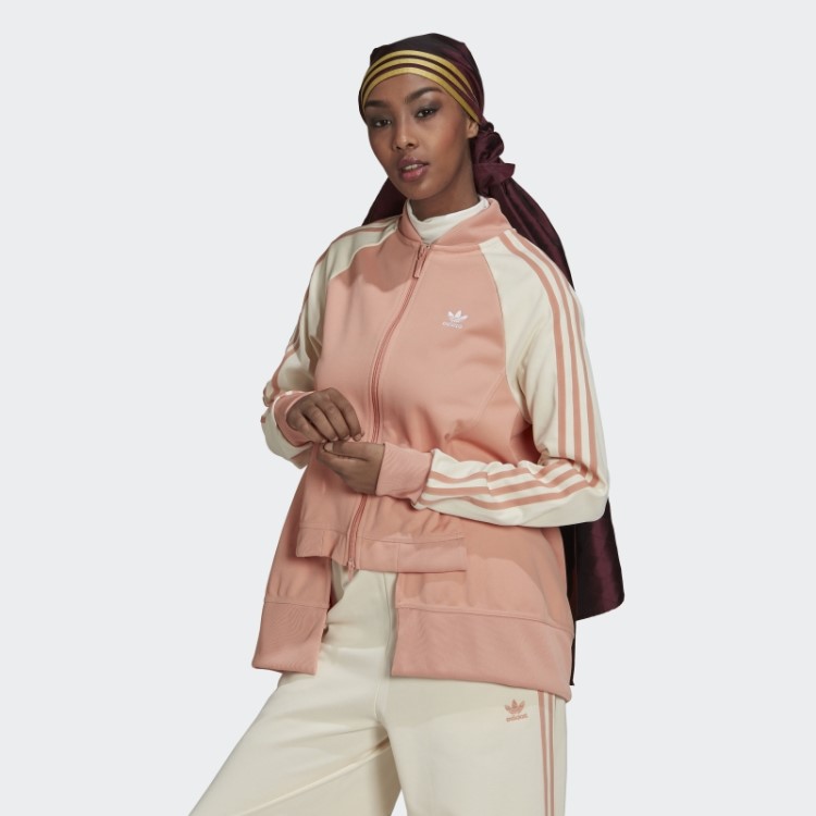 Jaqueta Adidas Ambient Blush Adicolor Classics Colegial