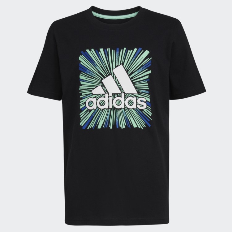 Camiseta Esportiva Ss Optimist Adidas Preta